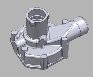 3D model, vytvořený dle 3D skenu - ceník 3D tisku