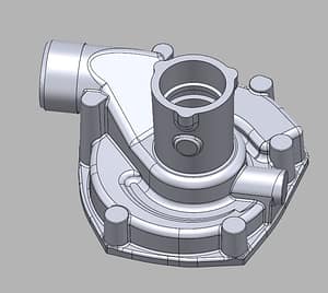 3D model, vytvořený dle 3D skenu - ceník 3D tisku